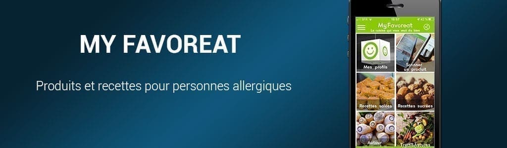 My Favoreat, application pour allergies alimentaires