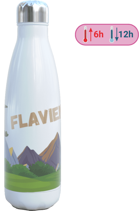 gourde isotherme enfant personnalisable