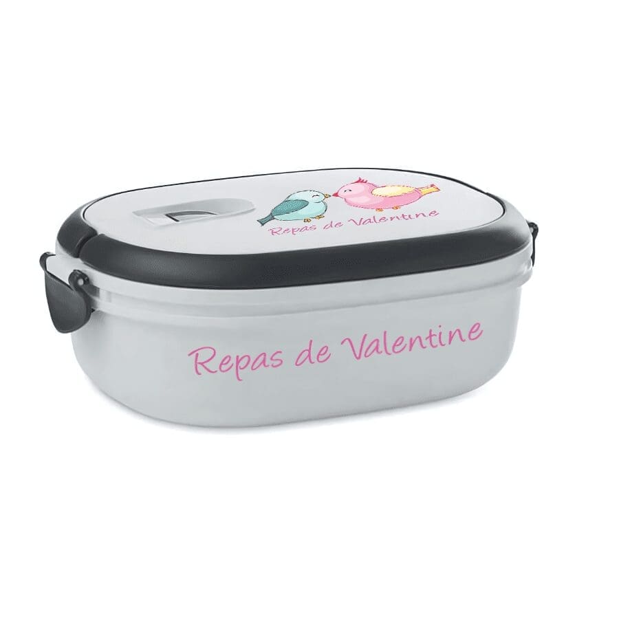boite a repas personnalisée pour enfant legere blanche boite a repas personnalisée pour enfant legere blanche